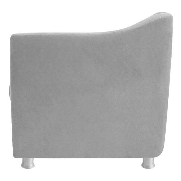 Namoradeira Tilla Suede Cinza - STS Móveis - 2