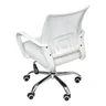 Cadeira Escritório Giratória Office Arco Estofado Mesh Branca - 4