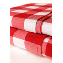 Ver imagem 3 de Toalha de Mesa Picnic 8 Lugares Algodão 1,40 x 2,50 m Vermelho Santa Sofia