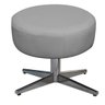 Puff Sofia Base Giratória de Metal Corano Cinza - Sts Móveis - 2