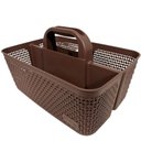 Ver imagem 1 de Cesto Organizador Multiuso Rattan 3 Div Porta Uten Rischioto