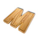 Ver imagem 2 de Petisqueira Letra M Tabua com Rebaixo Madeira Pinus Cesta Presente Decoração Mesa Posta - Woodspot