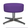 Kit Poltrona Beatriz e Puff Sofia Base Giratória de Metal Corano Roxo - STS Móveis - 4