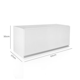 Armário Aéreo Cozinha Multiuso 60 Cm 1 Porta 100% Mdf - 6