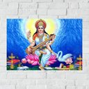 Ver imagem 1 de Placa Decorativa Mdf Saraswati Tamanho 20x27cm