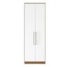 Armário 2 Portas Irlanda 71140k Amêndola Branco - Demartêz - 2