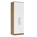 Ver imagem 1 de Armário 2 Portas Irlanda 71140k Amêndola Branco - Demartêz