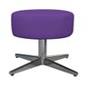 Kit 2 Puffs Sofia Base Giratória Metal Corano Roxo - Sts Móveis - 2