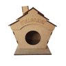 Casinha Personalizada para Pássaro em Mdf Cru (14x12x15) - 4