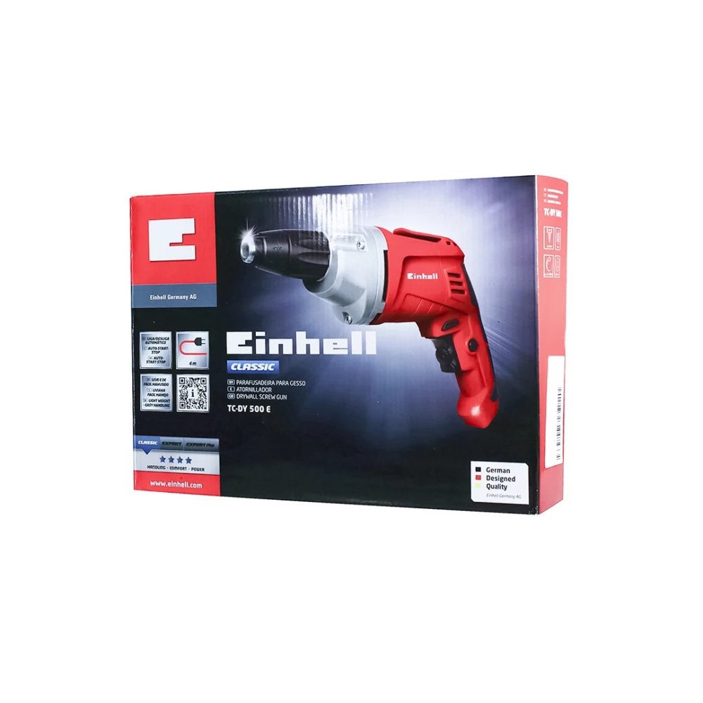 Parafusadeira Einhell Drywall Tc-dy 500e 127v Velocidade Eletrônica Variável - 4