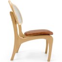 Ver imagem 2 de Kit 3 Cadeiras para Sala de Jantar Estofada e Tela Mariah L02 Couríssimo Camel