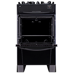 Fogão Atlas 4 Bocas Mônaco Top Glass com Mesa de Vidro e Acendimento Automático Bivolt – Preto - 2