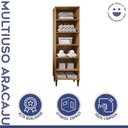 Ver imagem 4 de Lavanderia Modulada Aracaju 5 Prateleiras Kaiki Móveis