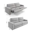 Ver imagem 3 de Sofá Creta 4 lugares 254cm Reclinável