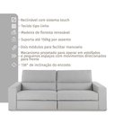 Ver imagem 5 de Sofá Creta 4 lugares 254cm Reclinável