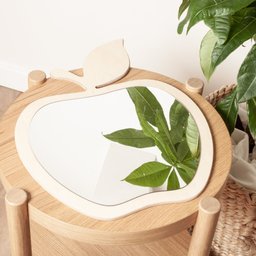 Espelho para Quarto Cozinha Maçã Fruta Litter - 5
