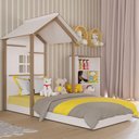 Ver imagem 4 de Cama Solteiro Montessoriana Corona Mexicana Creme/carvalho