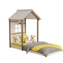 Ver imagem 3 de Cama Solteiro Montessoriana Corona Mexicana Creme/carvalho
