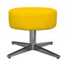 Kit 4 Puffs Sofia Base Giratória Metal Corano Amarelo - Sts Móveis - 2