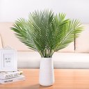 Ver imagem 2 de 10 Folhas de Mini Palmeira Verde Arranjos e Buque Decoração