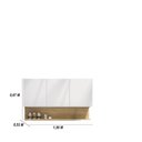 Ver imagem 5 de Kit Balcão de Pia sem Tampo e Aereo 150 Cm 6 Portas 1 Gaveta Line Supremo Supremo Cp Freijó