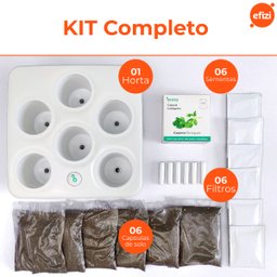 Horta Inteligente Branca Clássica (20x20cm) Brota Company - 4