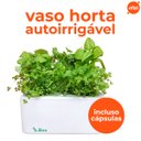 Ver imagem 2 de Horta Inteligente Branca Clássica (20x20cm) Brota Company