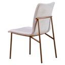 Ver imagem 2 de Cadeira de Jantar Estofada e Pés de Ferro Multimóveis Cr50096