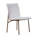 Ver imagem 1 de Cadeira de Jantar Estofada e Pés de Ferro Multimóveis Cr50096