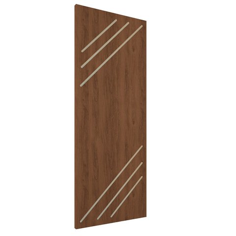 Porta de Madeira Frisada U.v 210cm X 70cm - R30k:imbuia