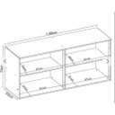 Ver imagem 4 de Guarda-roupa para Quarto de Casal com 8 Portas 6 Gavetas Irlanda - Móveis Leartam