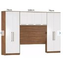 Ver imagem 3 de Guarda-roupa para Quarto de Casal com 8 Portas 6 Gavetas Irlanda - Móveis Leartam
