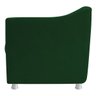 Poltrona Decorativa Tilla Suede Verde - STS Móveis - 3