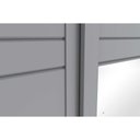 Ver imagem 5 de Guarda Roupa 2 Portas de Correr e 3 Gavetas C/ Espelho Verg Nature/off White - Henn