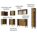 Ver imagem 5 de Armário de Cozinha Completa de Canto 325cm Rustic Emilly Space Madesa 03