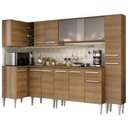 Ver imagem 3 de Armário de Cozinha Completa de Canto 325cm Rustic Emilly Space Madesa 03
