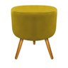 Kit 2 Puffs Carol Palito Mel Suede Amarelo - Sts Móveis - 3