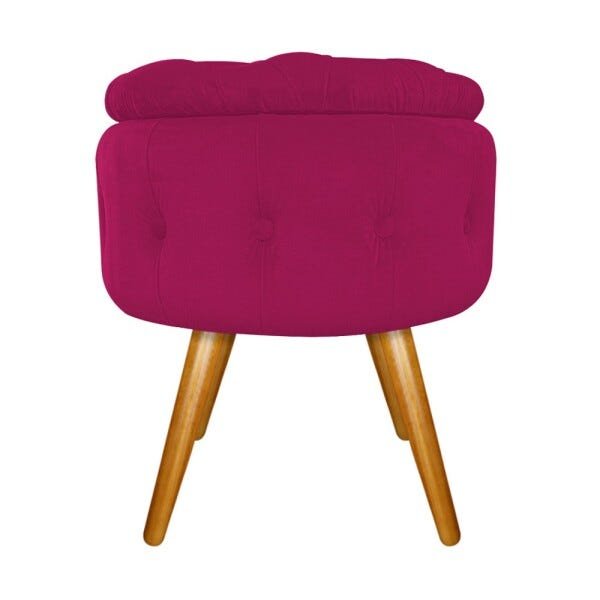 Kit 2 Puffs Londres Baú Palito Mel Suede Pink - Sts Móveis - 2