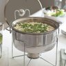 Rechaud Banho-maria Tramontina em Aço Inox 4,3 Litros com Fogareiro 61041200 - 2