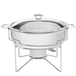 Rechaud Banho-maria Tramontina em Aço Inox 4,3 Litros com Fogareiro 61041200 - 1