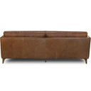 Ver imagem 6 de Sofá 3 Lugares para Sala de Estar Living 224cm Oásis T03 Couro Soft Mel - Lyam Decor