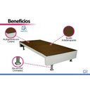 Ver mais imagens de Cama Box c/Aux Crc Casal +Colchão Molas Boutique Ortobom 138