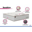 Ver imagem 6 de Cama Box c/Aux Crc Casal +Colchão Molas Boutique Ortobom 138