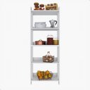 Ver imagem 6 de Armário Multiuso de Cozinha Organizador - Mod.0703: Branco