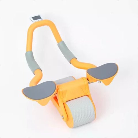 Roda Abdominal de Recuperação Automática com Temporizador e Almofada de Assistência
