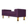 Recamier Félix Solteiro 90cm Suede Roxo - 4