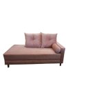 Ver imagem 3 de Divã Recamier Berlim 1,80 cm Lado Direito Suede Rose