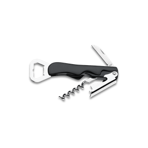 Saca Rolhas Abridor de Garrafas Brinox Preto