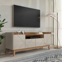 Ver imagem 1 de Rack para Tv até 65 Polegadas 4 Portas 1 Nicho 180cm Adria