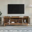 Ver imagem 4 de Rack para Tv até 65 Polegadas 4 Portas 1 Nicho 180cm Adria